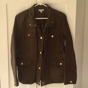 Llbean waxed cotton Fall Jacket. Size small